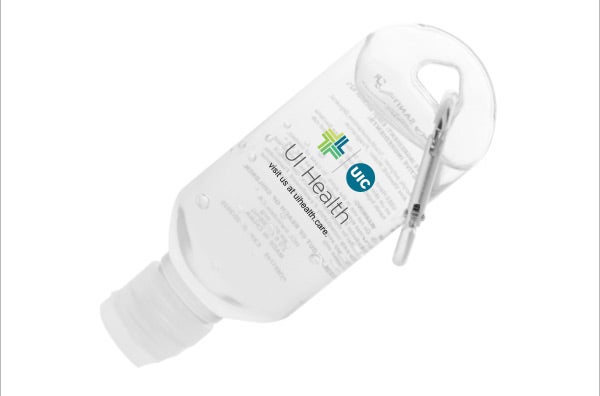 Hand sanitizer w/ Carabiner